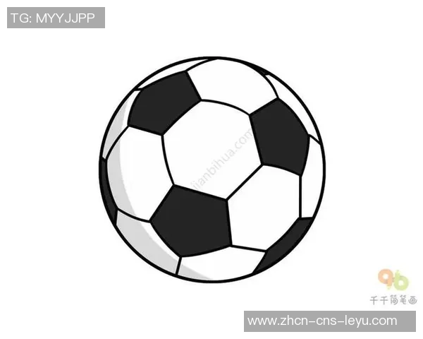 晨曦中的足球快乐简笔画表情展现青春活力与团队精神